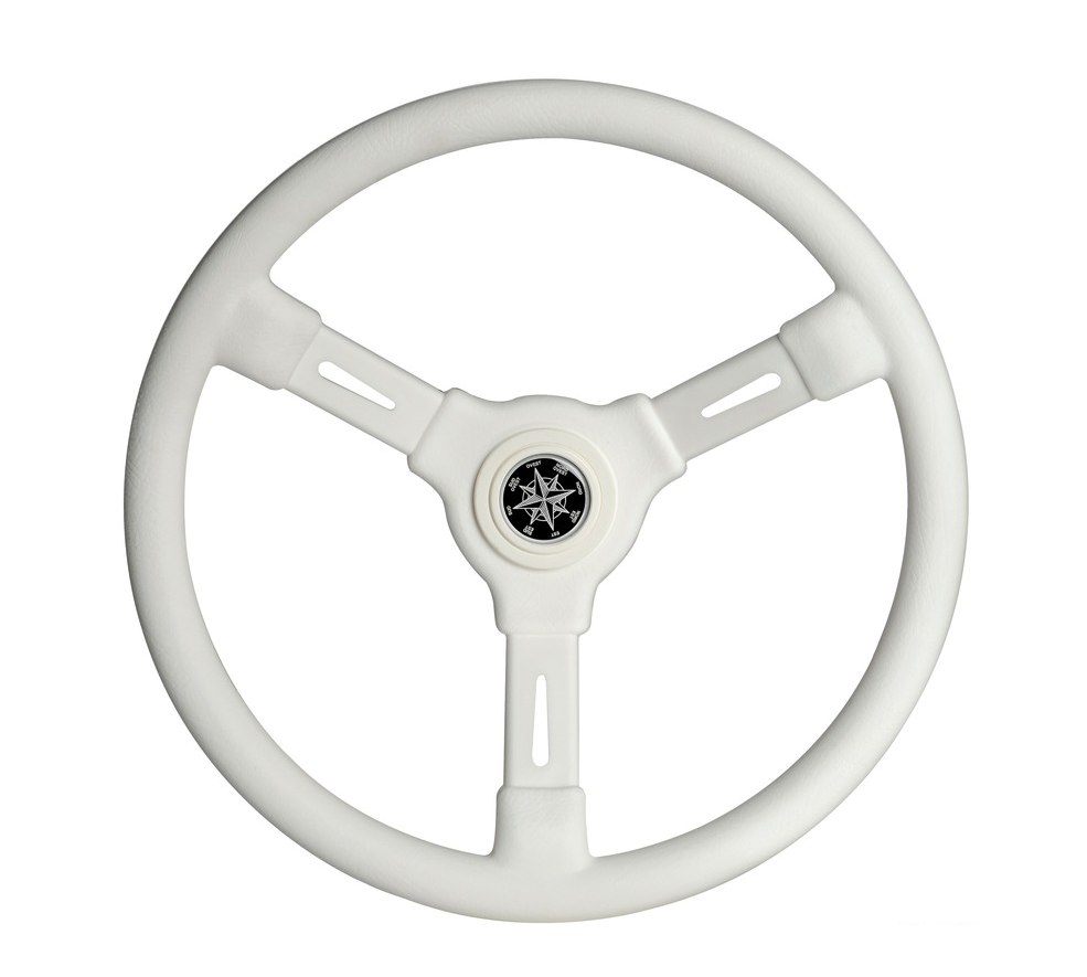 3-lúčový volant biely 355 mm